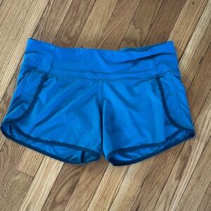 Lululemon speed up shorts size 8